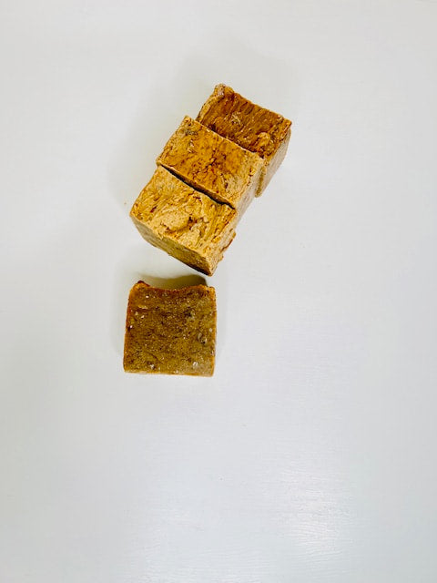African Black Soap With (Oats & Honey)