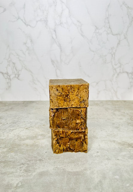 African Black Soap With (Oats & Honey)