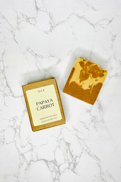 Papaya Carrot & Turmeric Soap