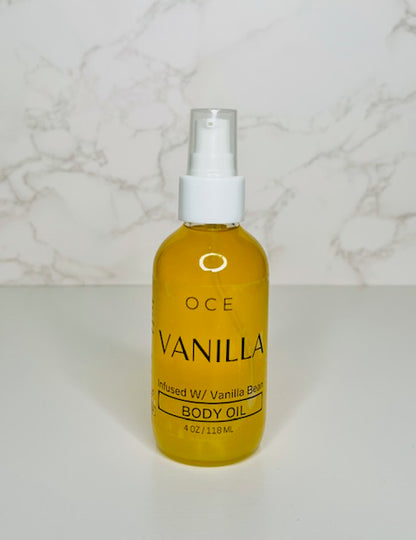 Vanilla Body Oil (Infused With Madagascar Vanilla Beans)